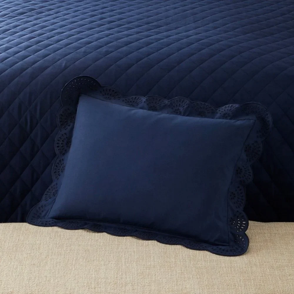 Ralph Lauren Mirabelle Bedding Collection RL Eyelet Rectangular Pillow